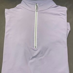 The Tailored Sportsman Lavender Long Sleeve Top